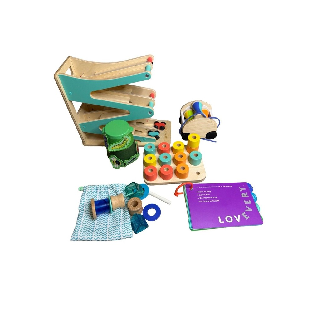 Lovevery Adventurer Play Guide Lot Montessori developmental toys 16, 17, 18 mont